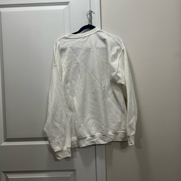 Addison Rae White For You Crewneck Sweatshirt Size Large - Picture 4 of 4